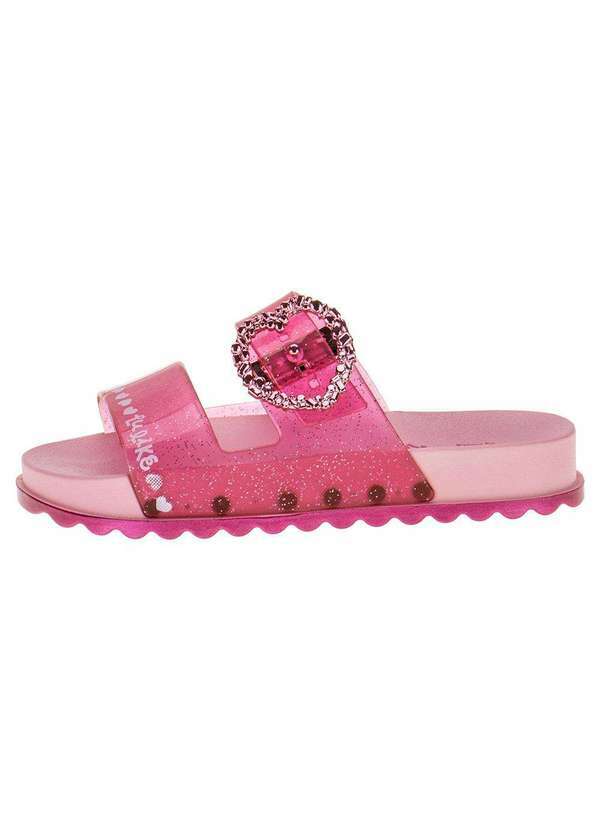 Grendene Kids - Sandália Infantil Slide Luluca Star Grendene Kids - 22441 - Rosa 2