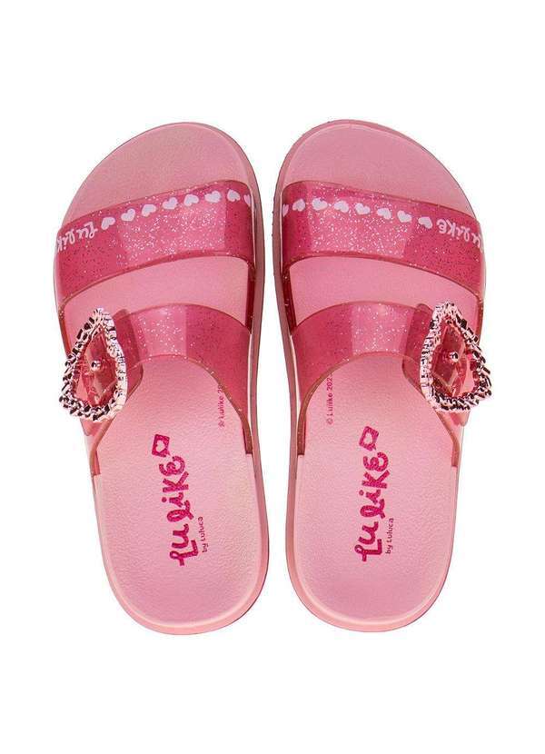 Grendene Kids - Sandália Infantil Slide Luluca Star Grendene Kids - 22441 - Rosa 5