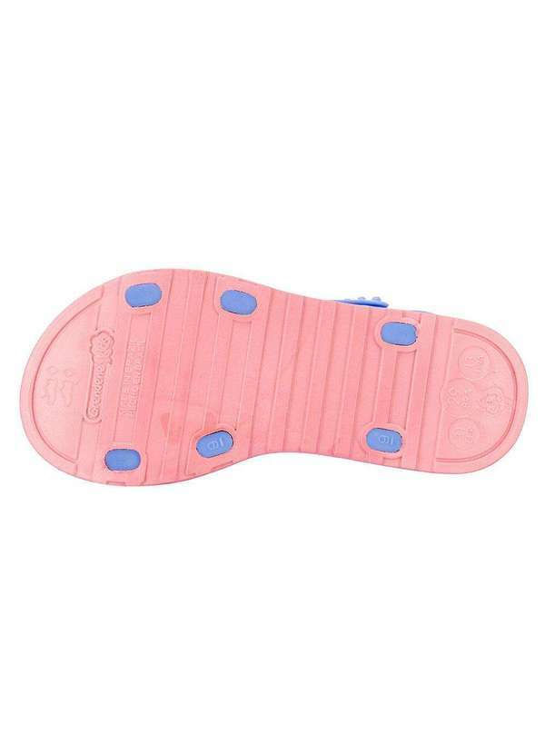 Grendene Kids - Sandália Infantil Stitch To Play Grendene Kids 23196 - Azul/Rosa 4