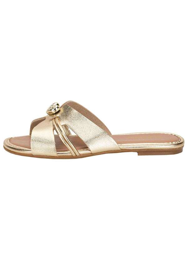 Molekinha - Tamanco Infantil Molekinha 21571207 - Ouro 2