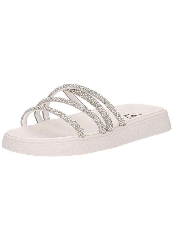 Molekinha - Tamanco Infantil Molekinha 2358108 - Branco/Prata