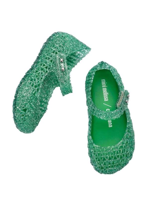 Melissa - Mini Melissa Campana Papel Baby 32995 - Verde