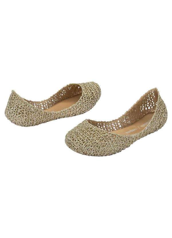 Melissa - Mini Melissa Campana Papel Infantil 32996 - Ouro