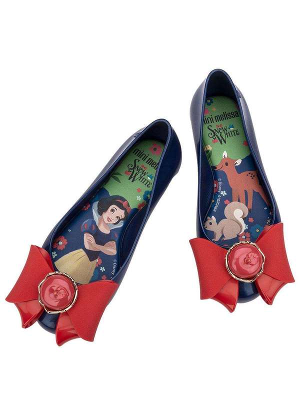 Melissa - Mini Melissa Sweet Love Snow White Infantil 35853 Azul/Vermelho