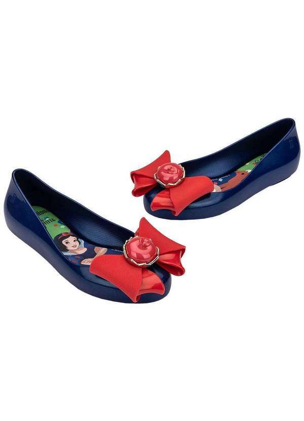 Melissa - Mini Melissa Sweet Love  Snow White Infantil 35853 Azul/Vermelho 4