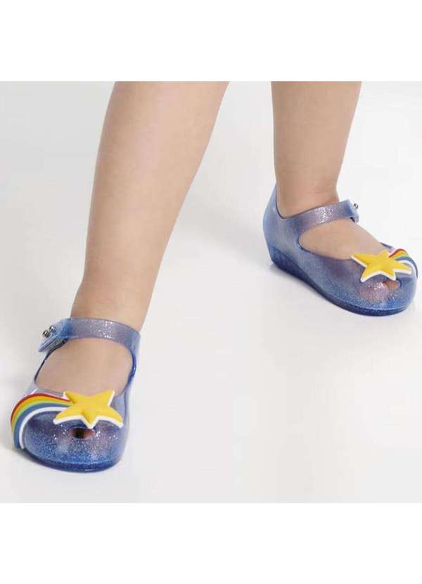 Melissa - Mini Melissa Ultragirl Colors Baby 37107 Azul/Amarelo 2