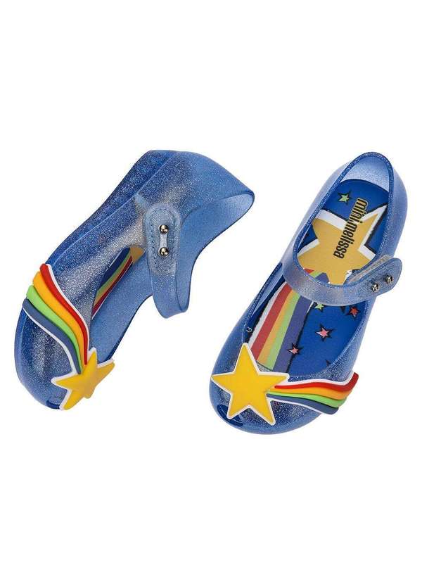 Melissa - Mini Melissa Ultragirl Colors Baby 37107 Azul/Amarelo 5