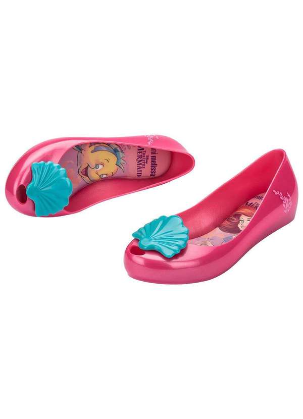 Melissa - Mini Melissa Ultragirl  Little Mermaid Ii Infantil 33930 - Rosa 3