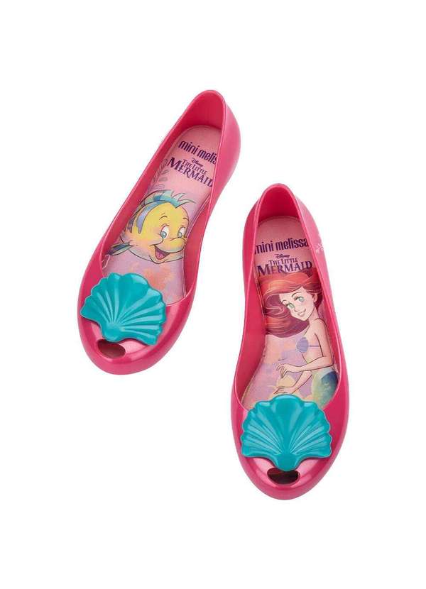 Melissa - Mini Melissa Ultragirl  Little Mermaid Ii Infantil 33930 - Rosa 4