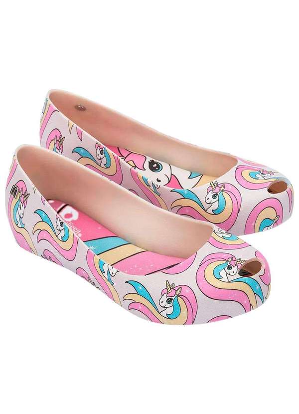 Sandália Melissa Sapatilha Melissa Unicornio Infantil Mini Melissa