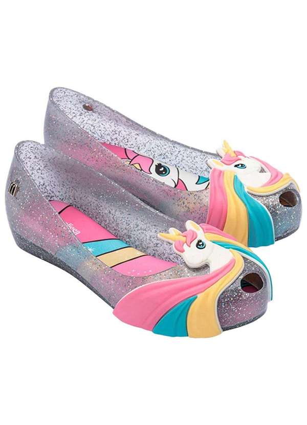 Melissa - Mini Melissa Ultragirl Unicórnio Infantil 35918 - Cristal 1