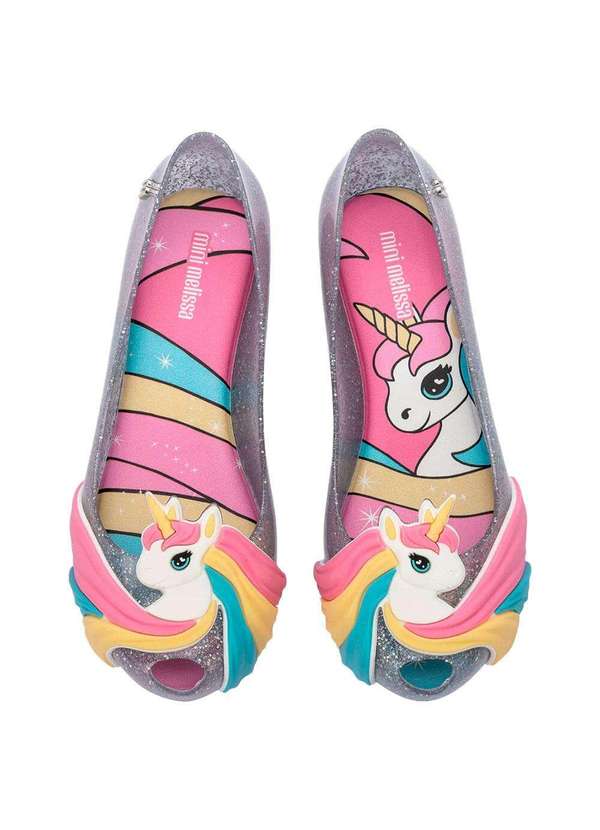 Melissa - Mini Melissa Ultragirl Unicórnio Infantil 35918 - Cristal 5