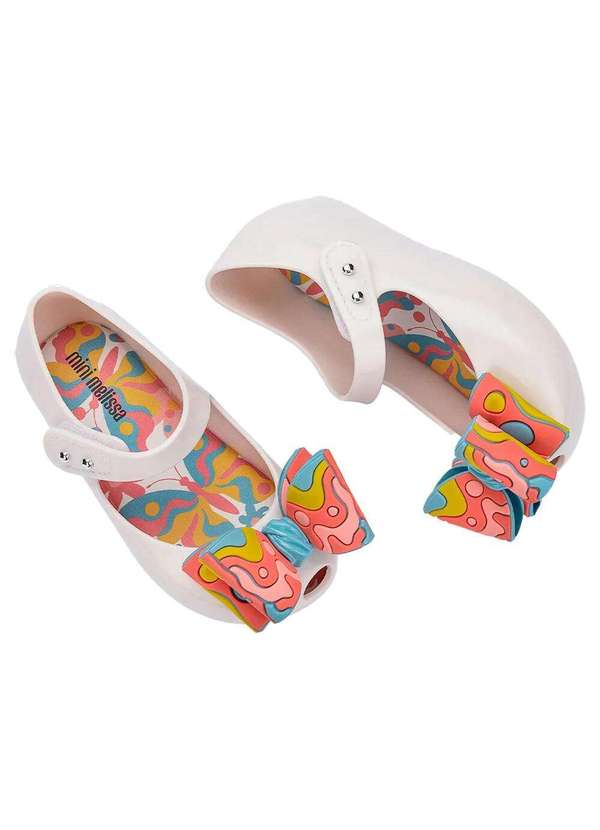 Melissa - Mini Melissa Ultragirl Wonderland Baby 36183 Branco 3