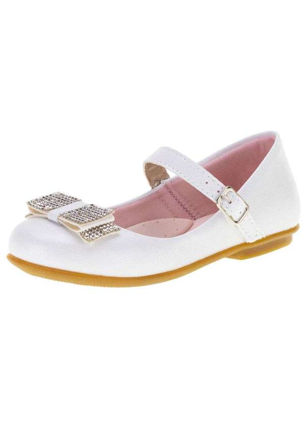 Doce Pé - Sapatilha Infantil Baby Doce Pé - 4021 - Branco