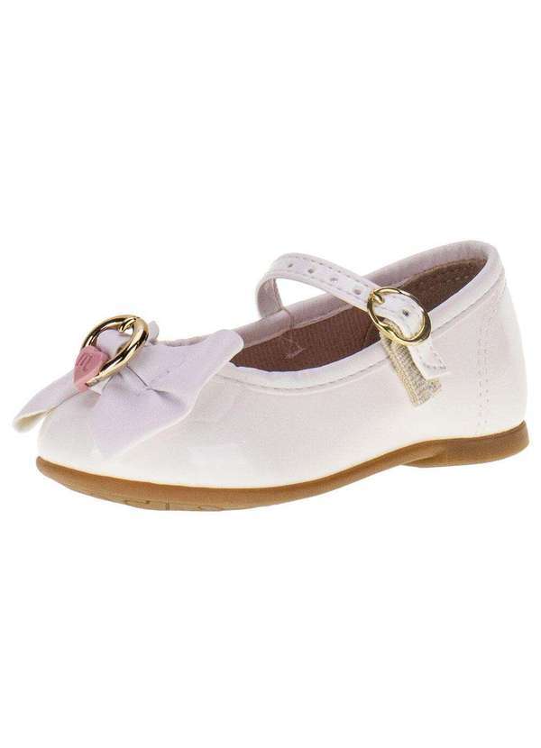 Molekinha - Sapatilha Infantil Baby Molekinha - 21061030 - Branco