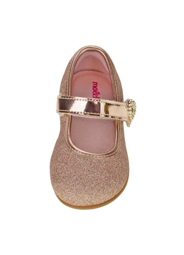 Molekinha - Sapatilha Infantil Baby Molekinha 21061042 - Bronze 5