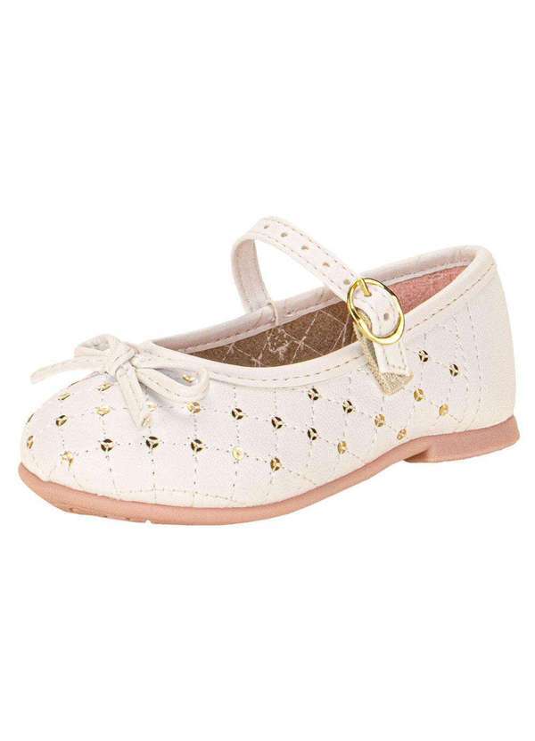 Molekinha - Sapatilha Infantil Baby Molekinha 21061054 - Branco