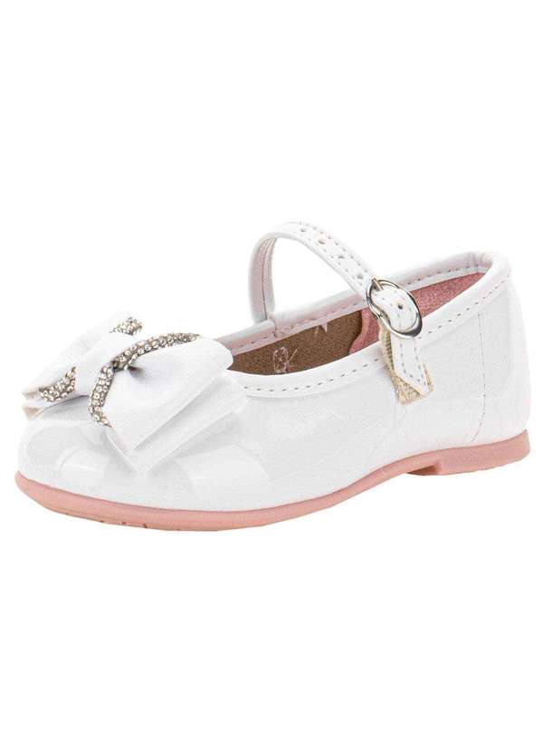 Molekinha - Sapatilha Infantil Baby Molekinha 21061059 - Branco