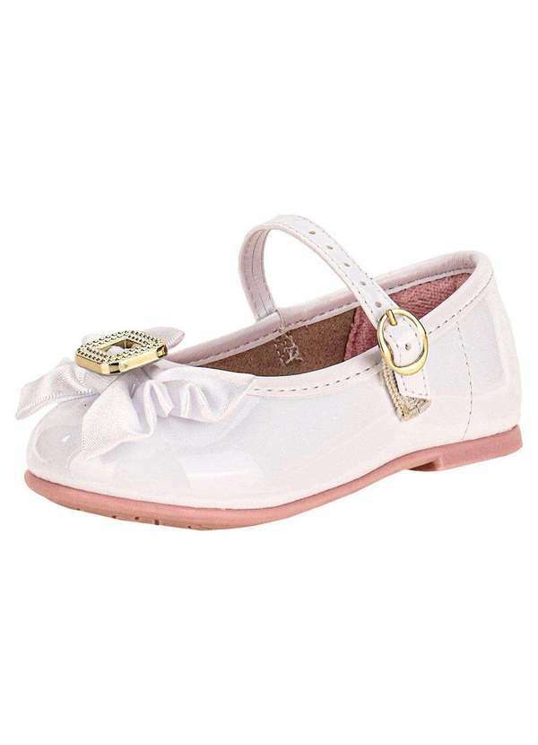 Molekinha - Sapatilha Infantil Baby Molekinha 21061066 - Branco