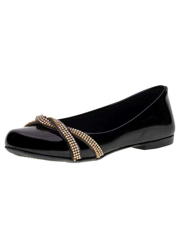 Lalilu - Sapatilha Infantil Feminina Lalilu - C01 - Verniz/Preto