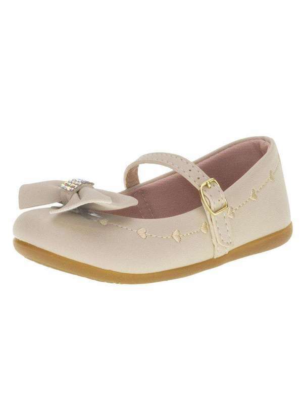 Lily Kids - Sapatilha Infantil Feminina Lily Kids - 18130 - Bege