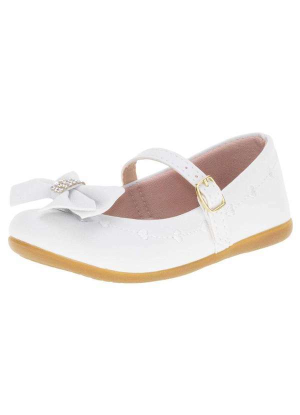 Lily Kids - Sapatilha Infantil Feminina Lily Kids - 18130 - Branco