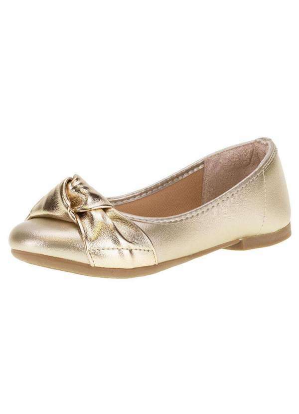 Kidy - Sapatilha Infantil Feminina Love S.S Kidy - 1433000 - Ouro