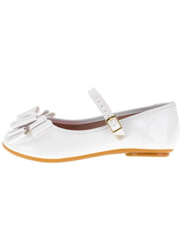 Molekinha - Sapatilha Infantil Feminina Molekinha - 2083991 - Branco 2