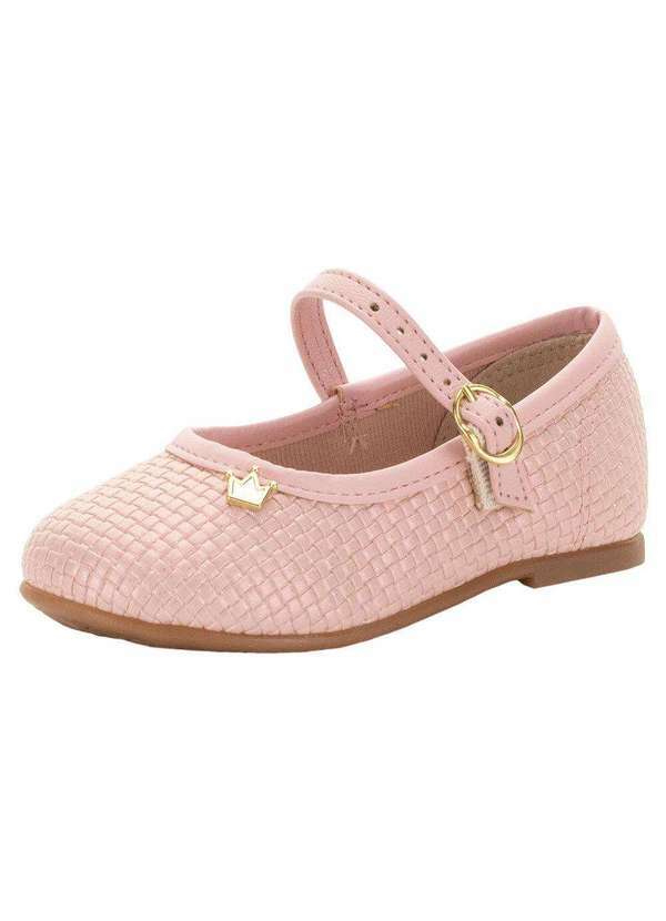 Molekinha - Sapatilha Infantil Feminina Molekinha - 21061029 - Rosa 01