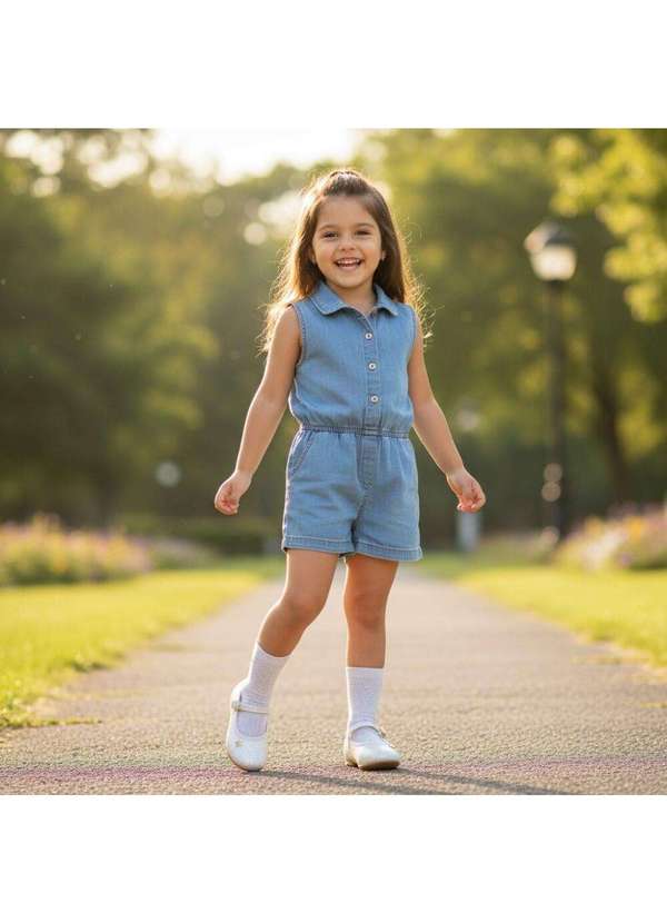 Molekinha - Sapatilha Infantil Feminina Molekinha - 21061029 Branco 01 2