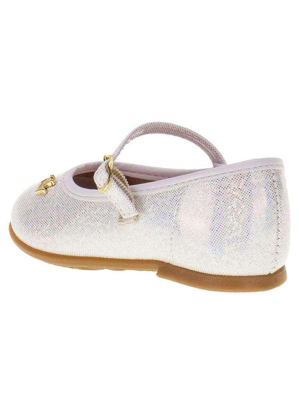 Molekinha - Sapatilha Infantil Feminina Molekinha - 21061029 Branco 01 3