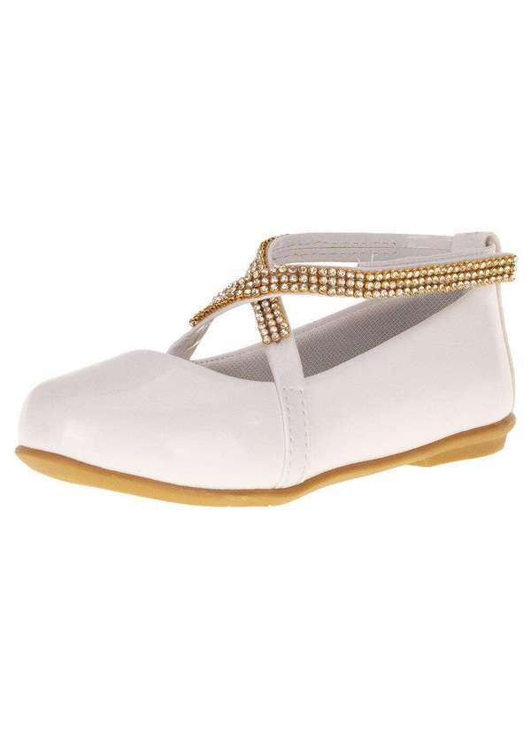Nathielly - Sapatilha Infantil Feminina Nathielly - 005146 - Branco
