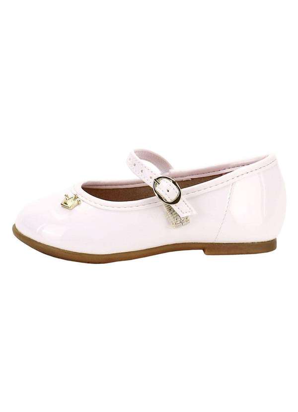 Molekinha - Sapatilha Infantil Molekinha - 21061041 - Branco 01 2