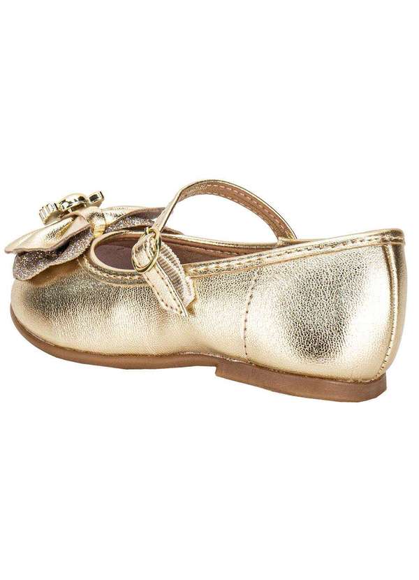 Molekinha - Sapatilha Infantil Molekinha 21061062 - Ouro 3
