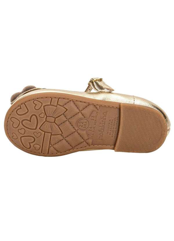 Molekinha - Sapatilha Infantil Molekinha 21061062 - Ouro 4