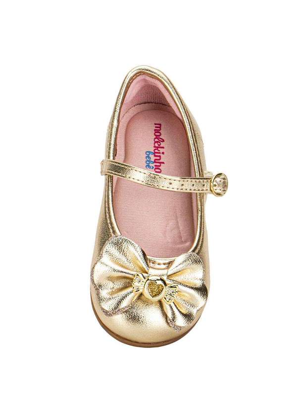 Molekinha - Sapatilha Infantil Molekinha 21061062 - Ouro 5