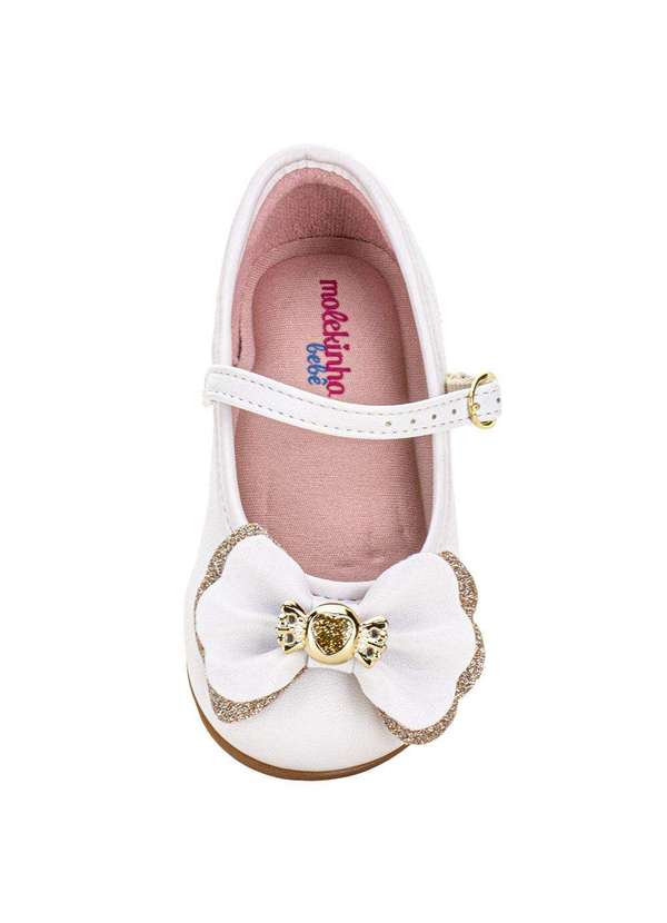 Molekinha - Sapatilha Infantil Molekinha 21061062 - Branco 5