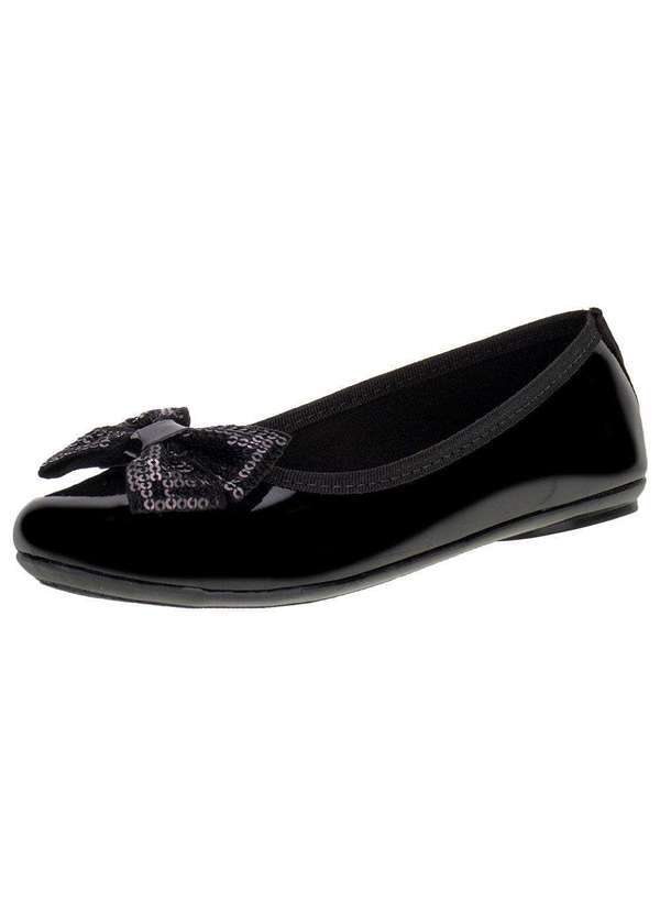 Molekinha - Sapatilha Infantil Molekinha - 2502390 - Verniz/Preto
