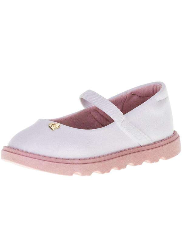 Molekinha - Sapatilha Infantil Molekinha - 2727101 - Branco