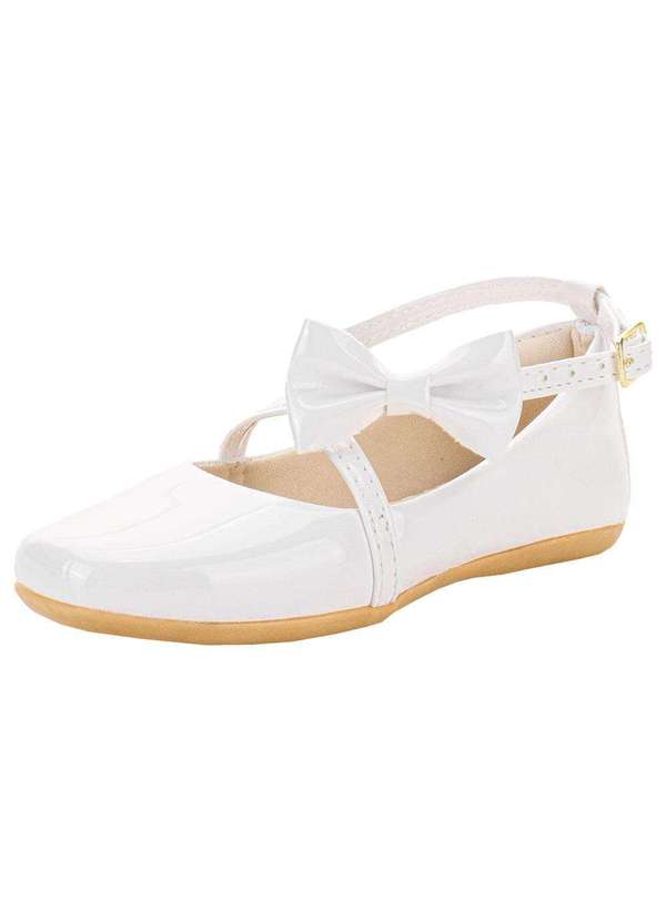 Nayarinha - Sapatilha Infantil Nayarinha 0980 - Branco