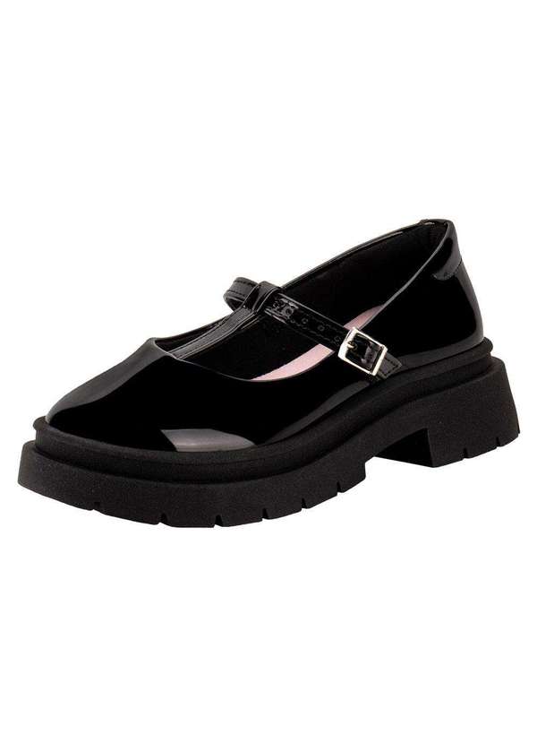 Molekinha - Sapato Infantil Molekinha 2576100 - Verniz/Preto