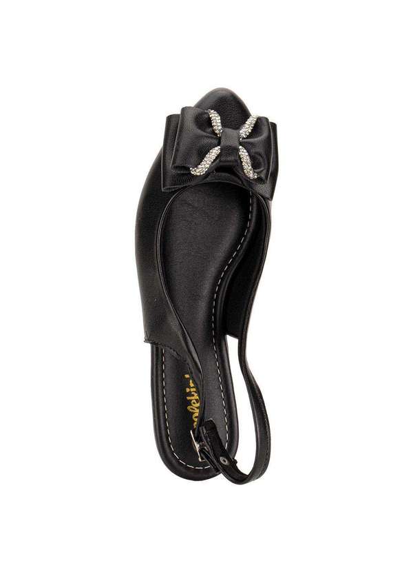 Molekinha Sapato Infantil Mule Molekinha 2506638 Preto