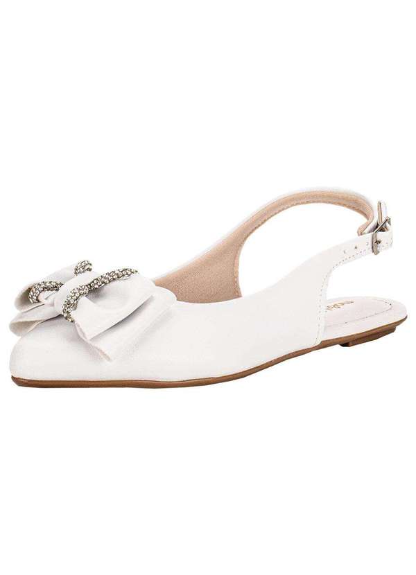 Molekinha - Sapato Infantil Mule Molekinha 2506638 - Branco