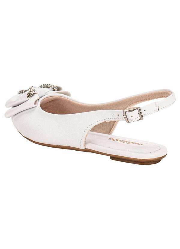 Molekinha - Sapato Infantil Mule Molekinha 2506638 - Branco 3