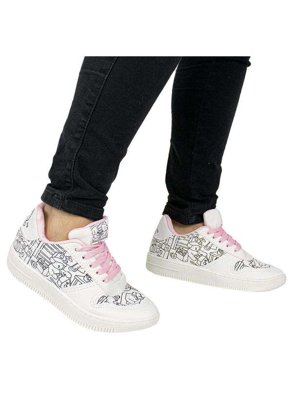 Minipé - Kit Tênis Infantil Goods e Caneta Touch Minipé Mp2549s - Branco/Azul 2