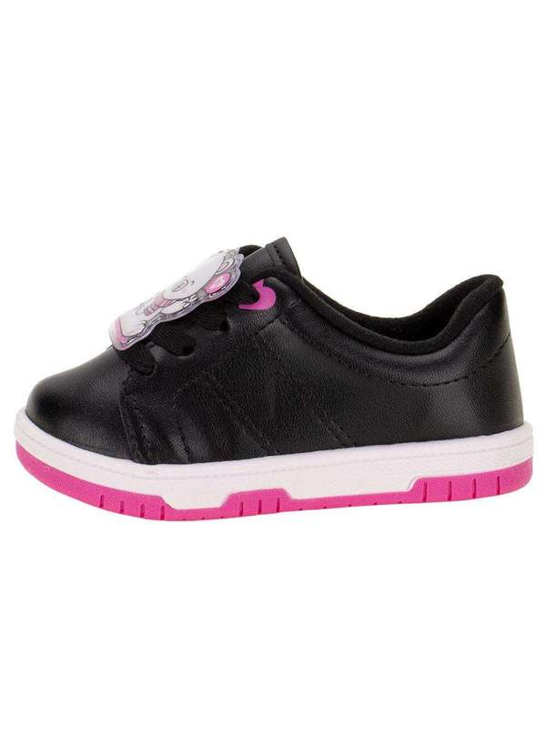 Molekinha - Tênis Infantil Baby Molekinha - 2728102 - Preto/Rosa 2
