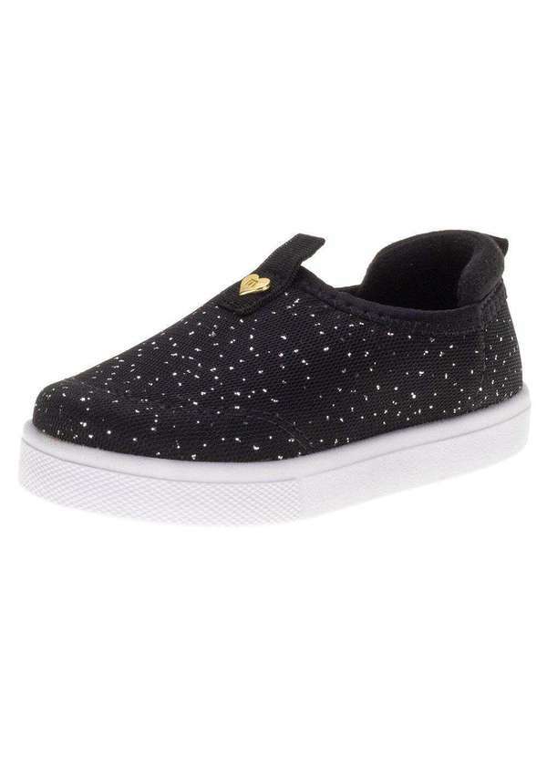 Molekinha - Tênis Infantil Baby Slip On Molekinha 2118570 - Preto 1