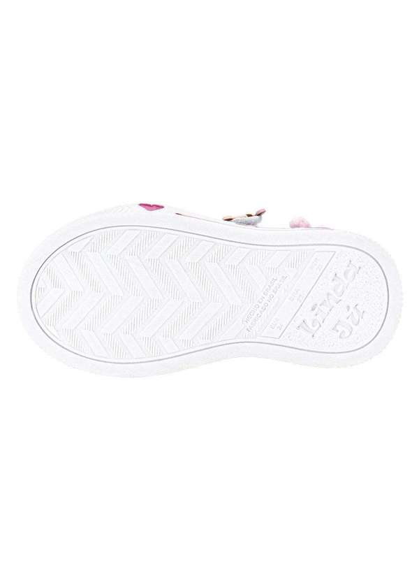 Linda Ju - Tênis Infantil Cano Alto Linda Jú 60221 - Azul/Rosa 4