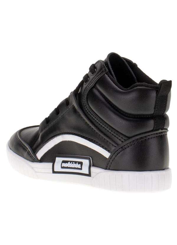 Molekinha - Tênis Infantil Cano Alto Molekinha - 2544217 - Preto 3