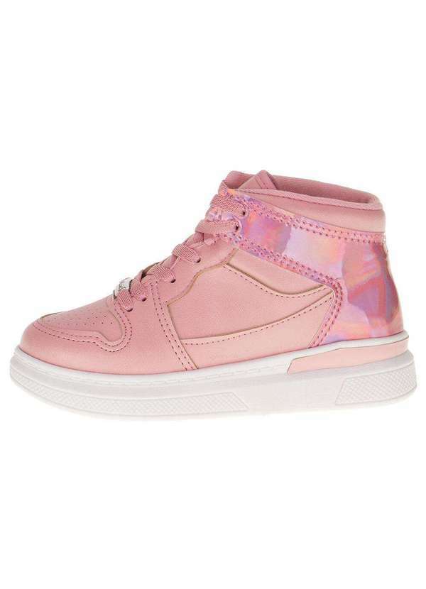 Molekinha - Tênis Infantil Cano Alto Molekinha - 2553106 - Rosa 2